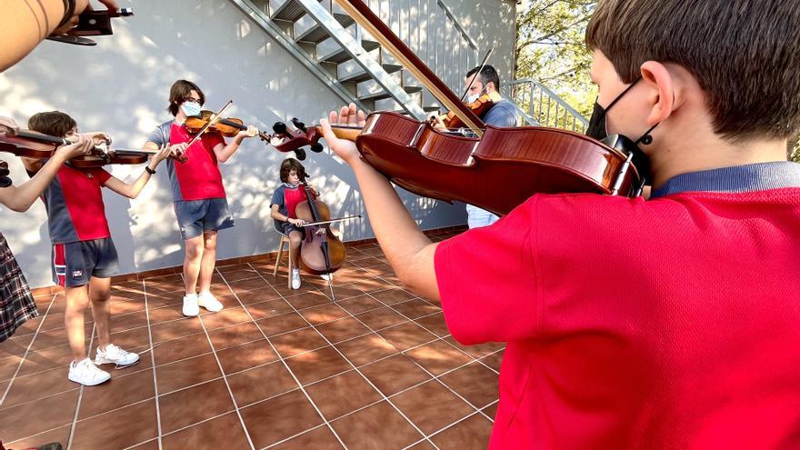 Jóvenes talentos de la Sinfónica del colegio El Pinar formarán parte de una prestigiosa orquesta internacional