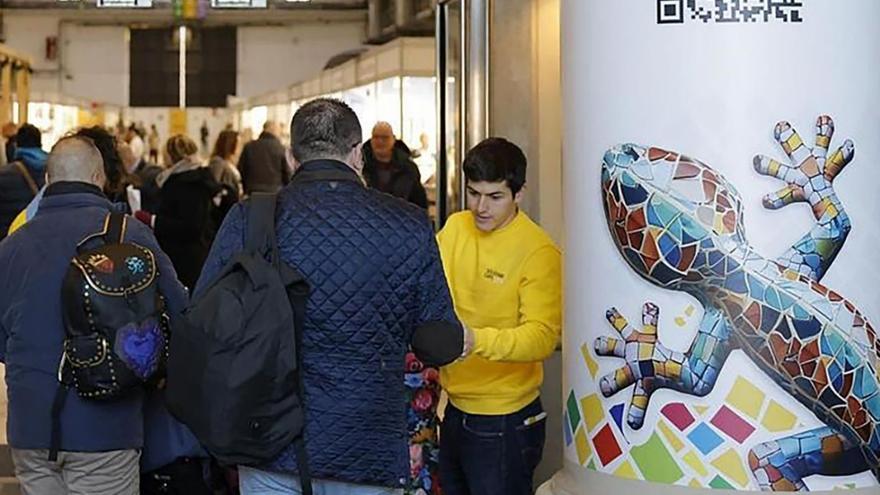 Visitants en l’anterior edició de la Souvenir Expo Spain. | ROTA EXHIBITIONS SPAIN