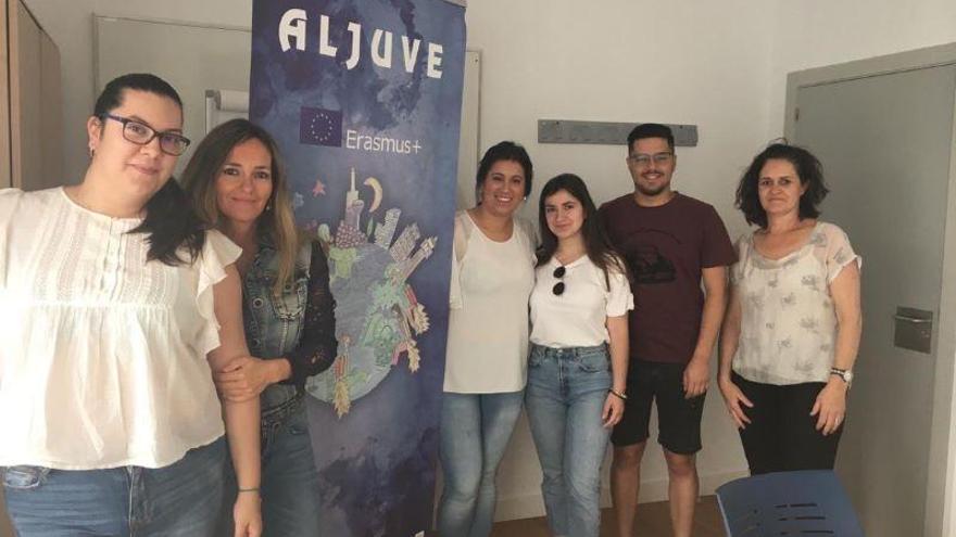 Alumnos del proyecto Aljuve participan en un vídeo para celebrar el Día de Europa