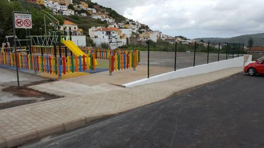 Nuevo parque infantil de El Secuestro, Teror.