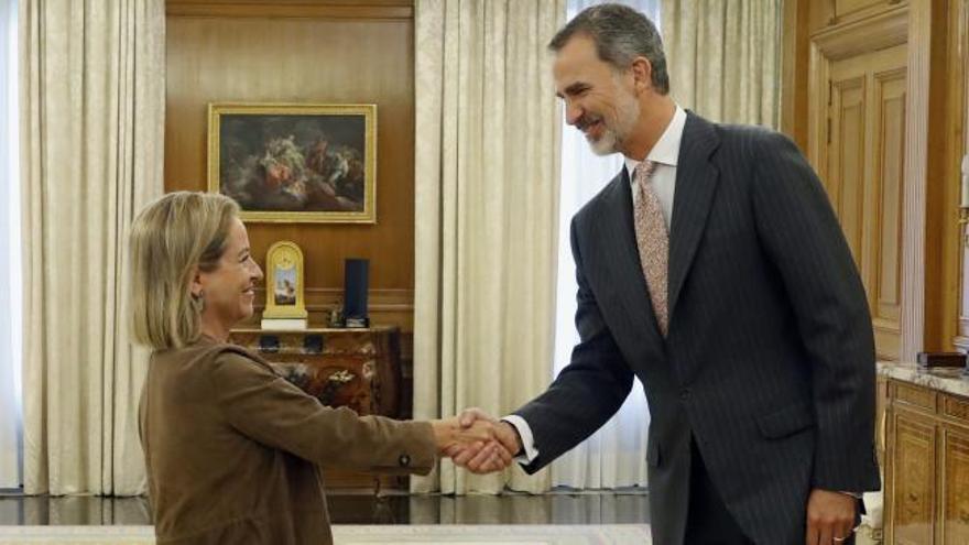 Oramas traslada al rey "el desafecto absoluto de la ciudadanía" a votar en noviembre