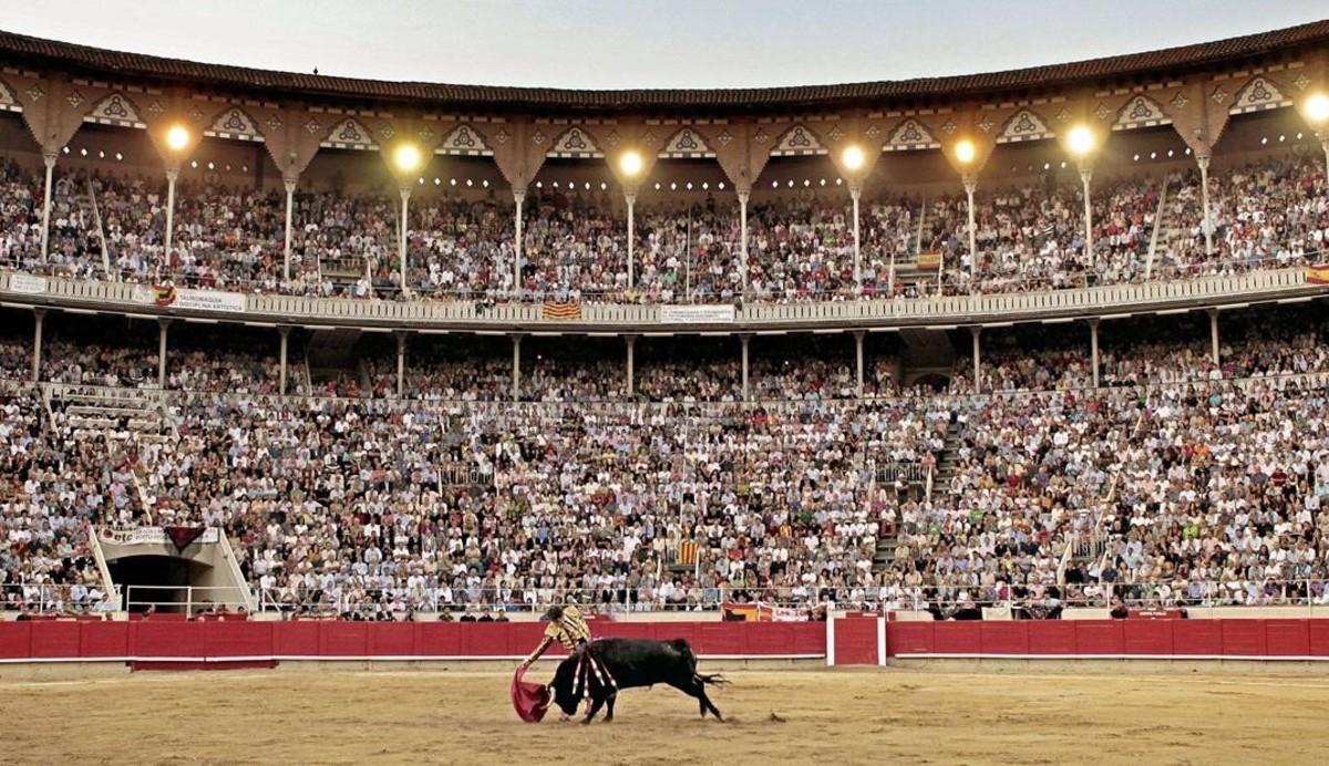 José Tomas en la Monumental, la última corrida celebrada en Barcelona.