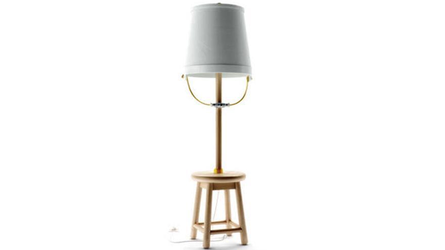 Un diseño simpático y diferente para una lámpara