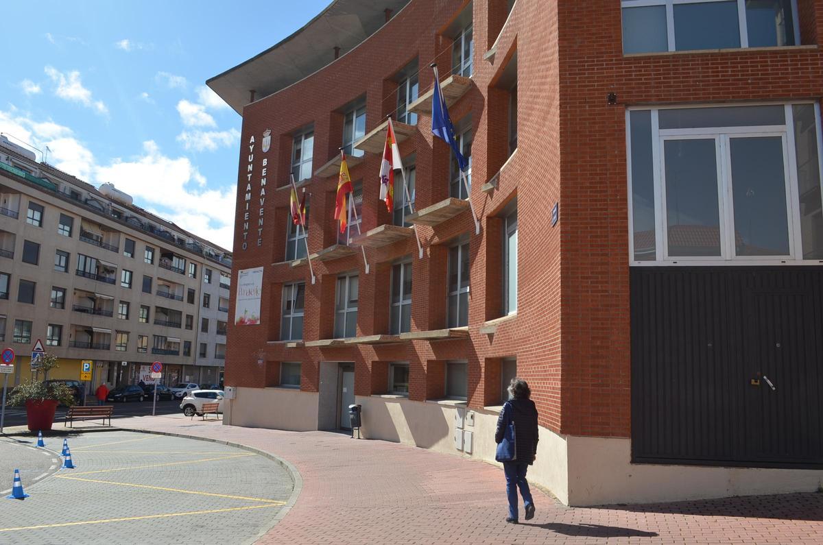 Edificio administrativo del Ferial en Benavente.