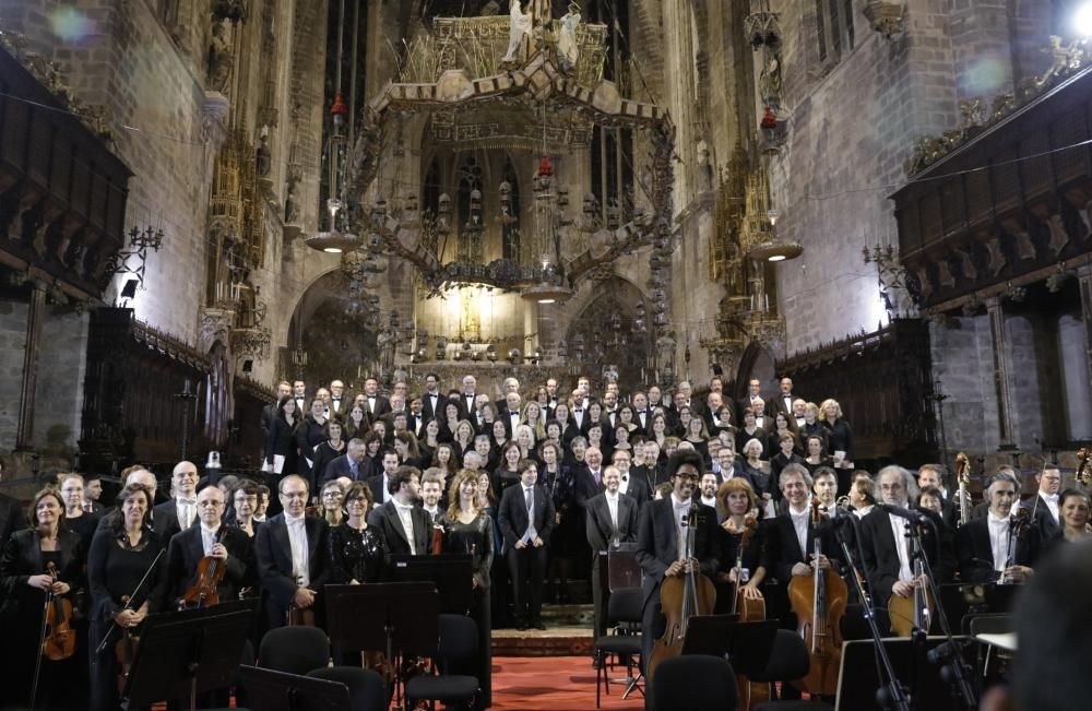 La Reina, fiel al Réquiem solidario en la Seu