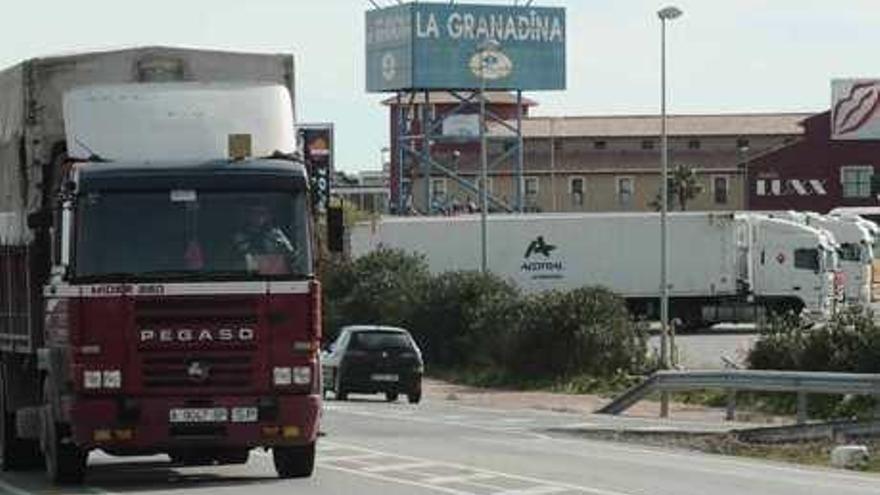 El polígono industrial de San Isidro.