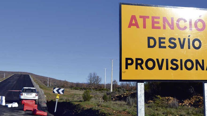 Paso elevado conocido en la zona como &quot;pista de despegue&quot;.