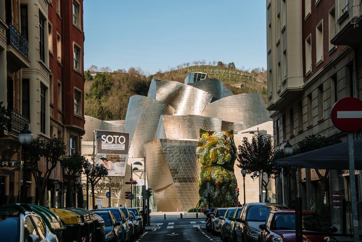 Edificio del Museo Guggenheim en Bilbao