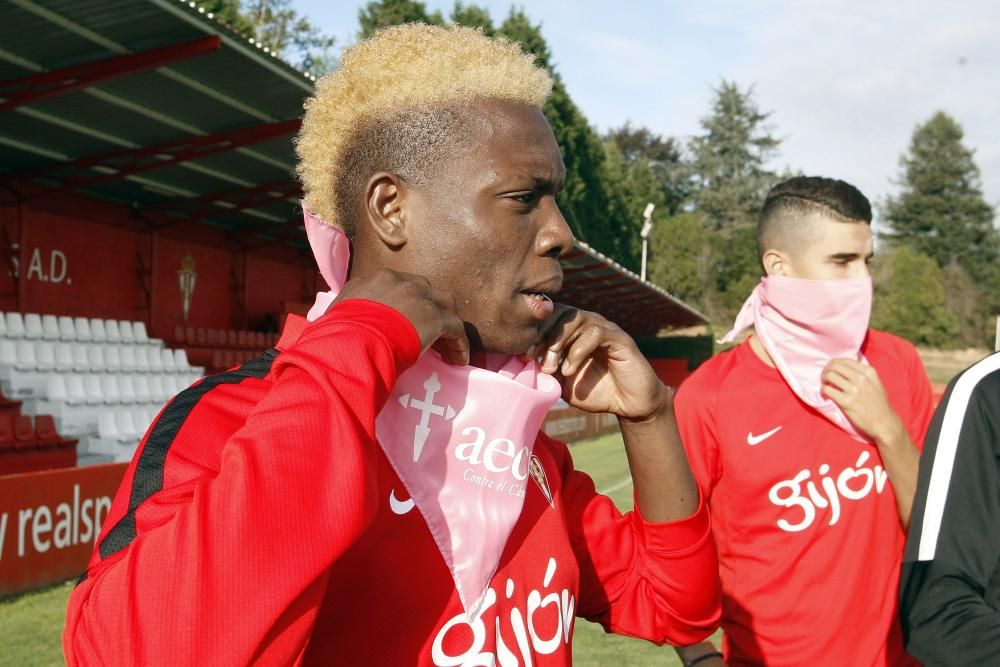 Entrenamiento del Sporting