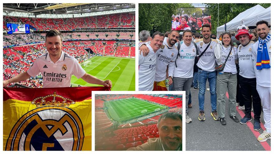Vídeo: Castellonenses aficionados al Real Madrid en Wembley