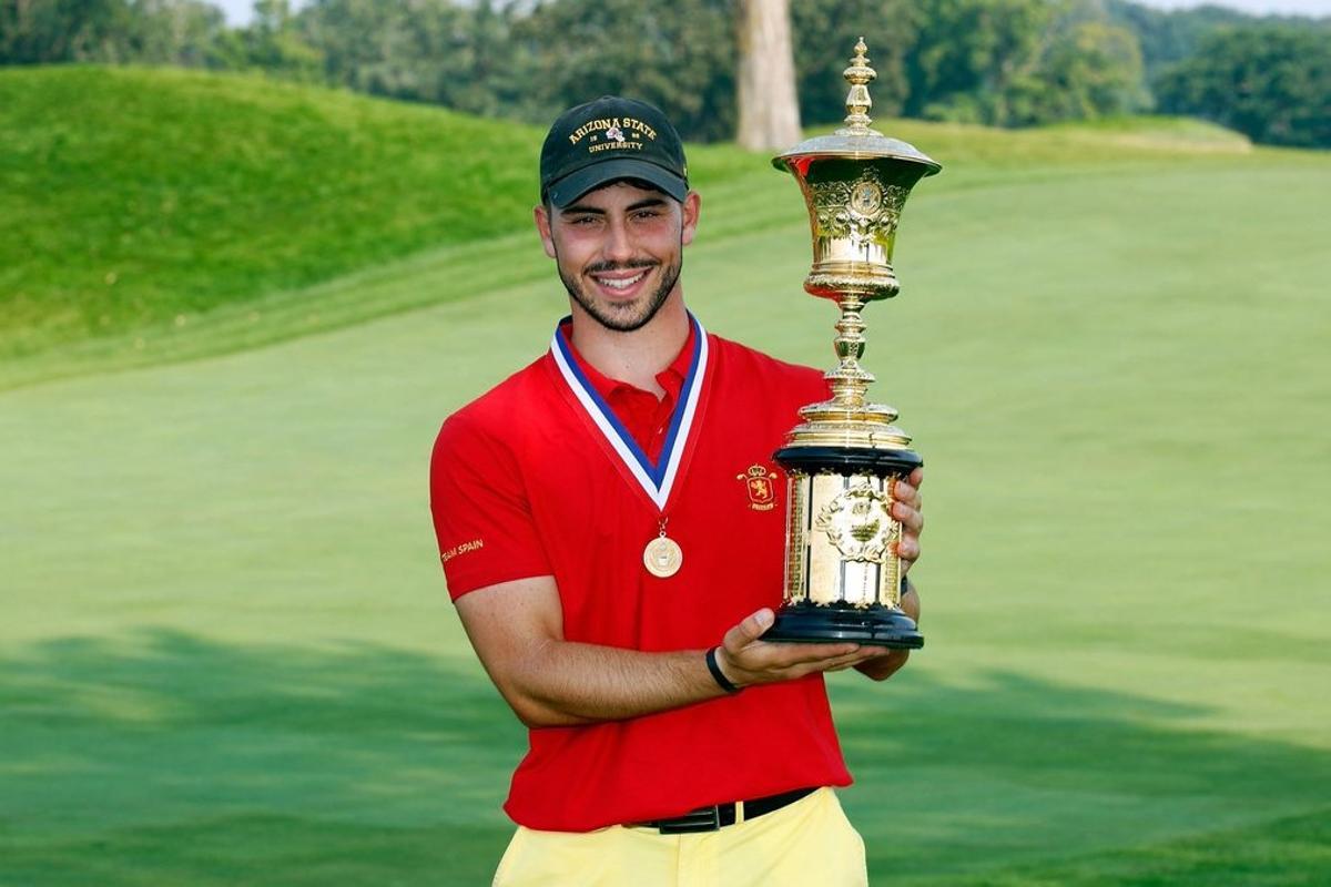 Ganar el US Amateur sólo es para jugadores privilegiados, y el castellonense lo tiene todo para ser una gran figura en los próximos años