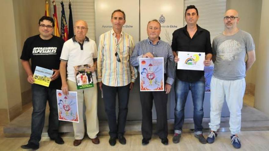 El Ayuntamiento acogió ayer la presentación de las Fiestas de El Raval