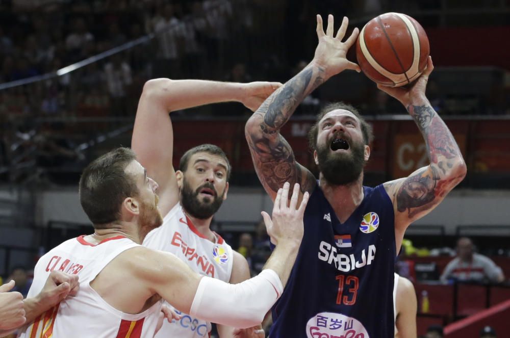 Mundial de baloncesto: España - Serbia