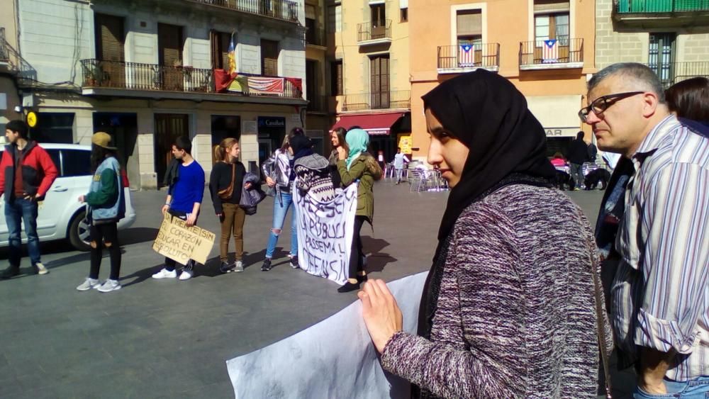 Manifestació contra la LOMCE a Manresa