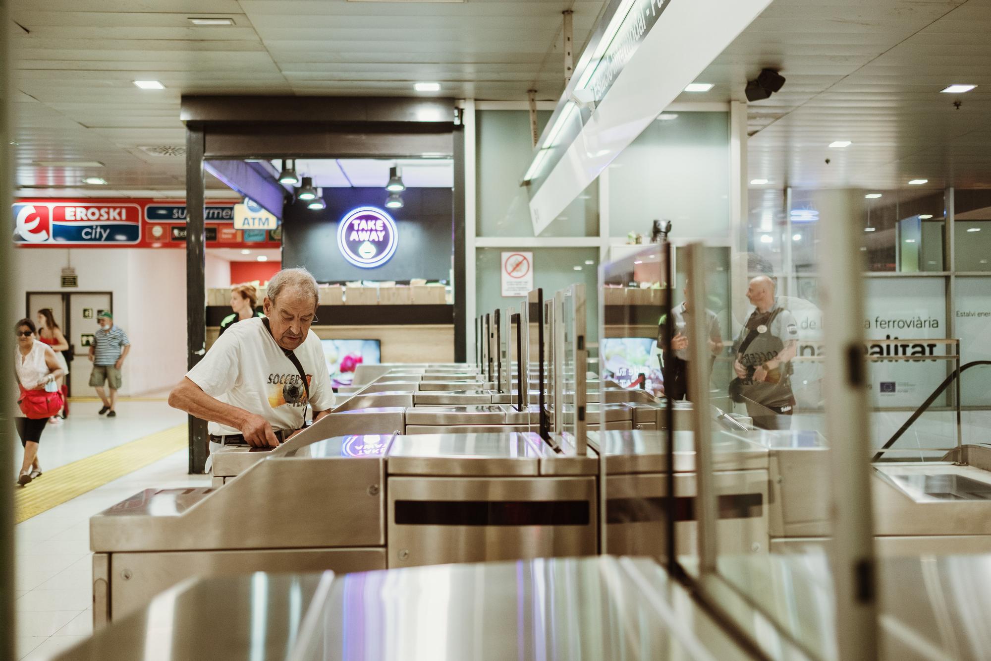 Primer día de tren gratis en Mallorca