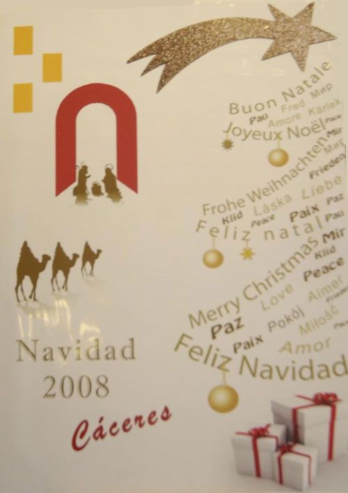 Concurso de carteles de Navidad de Cáceres