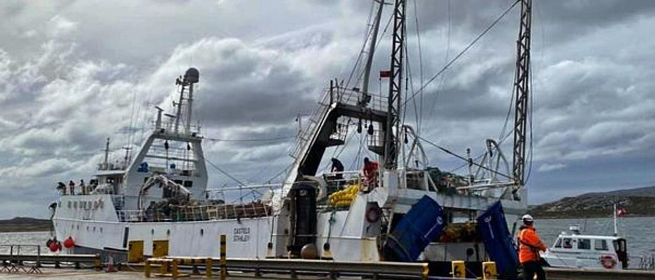 El arrastrero “Castelo”, que usará esta temporada la armadora Copemar.  | // BEUCHENE FISHING