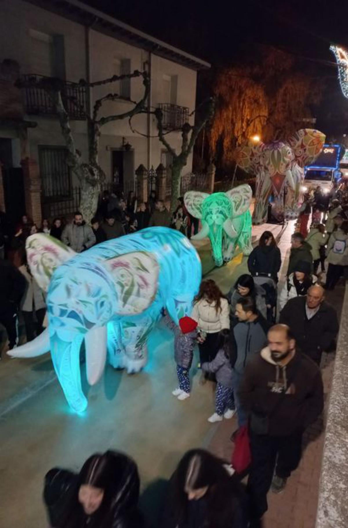 Cabalgata de los Reyes Magos. |