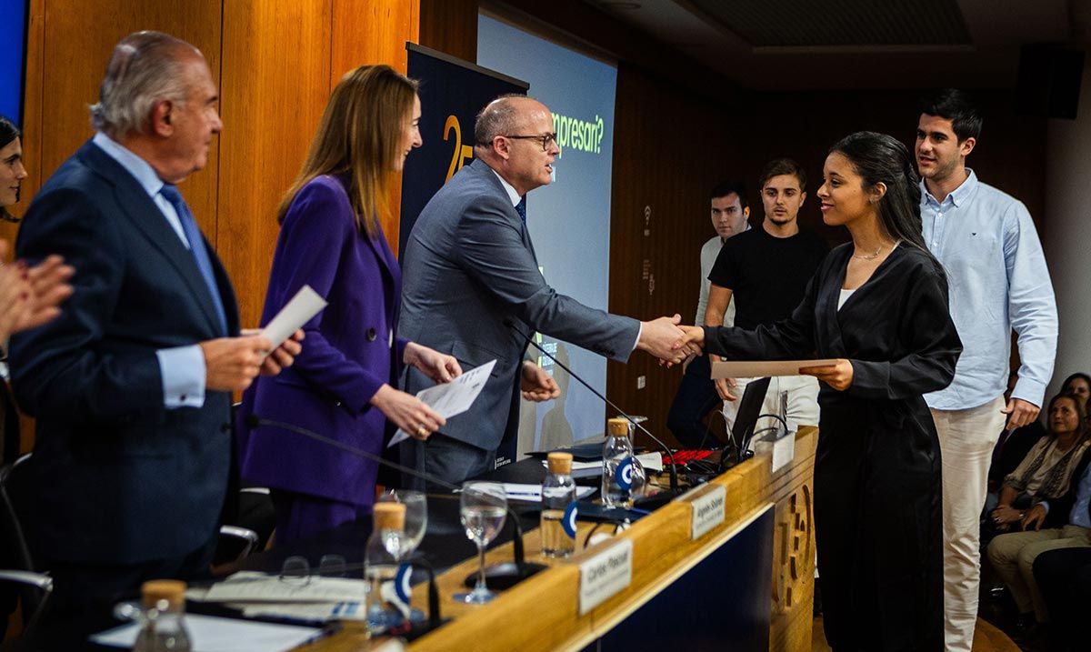 Clausura de la 25 edición del curso 'Qui pot ser empresari?'