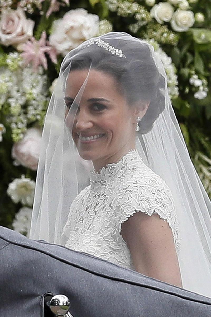 Pippa Middleton en su boda