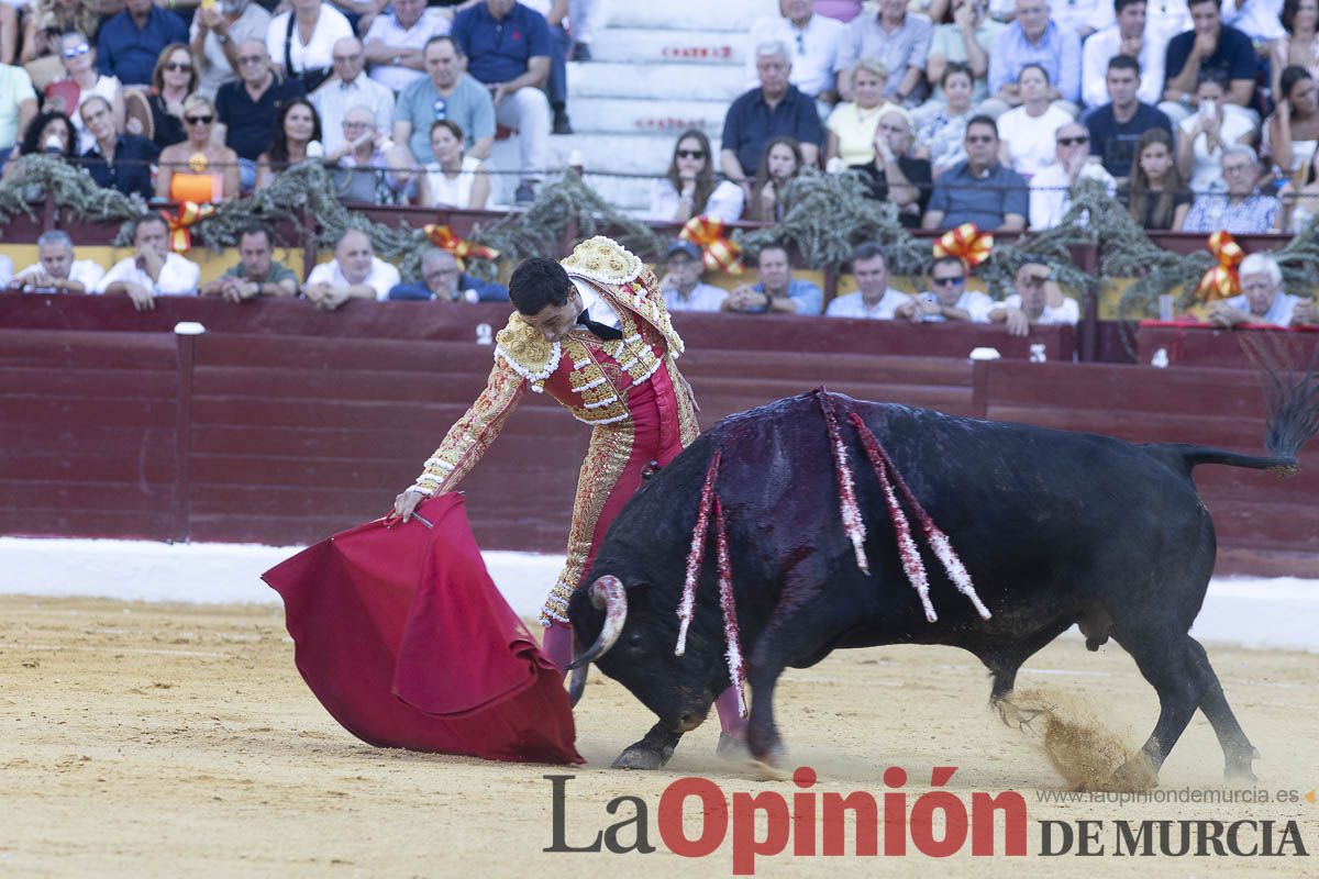 Tercer festejo de la Feria Taurina de Murcia (Talavante, Paco Ureña y Roca Rey), en imágenes