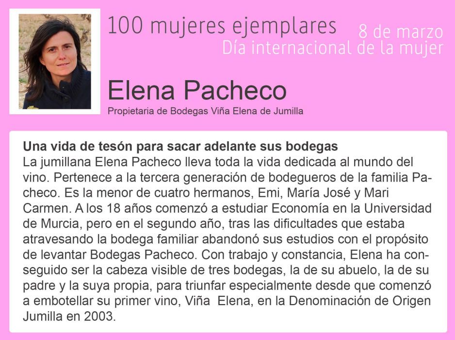 8 de marzo: 100 mujeres de aquí