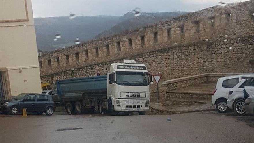 GPS con destino a quedar atrapado entre las murallas de Morella