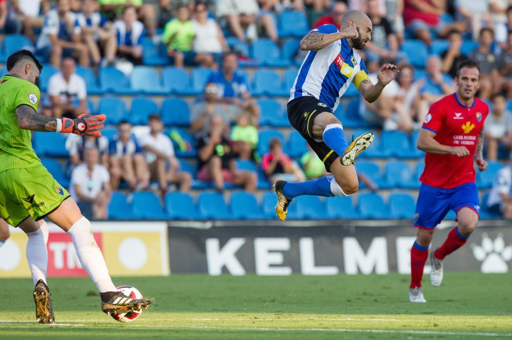 La derrota del Hércules ante el Teruel en imágenes