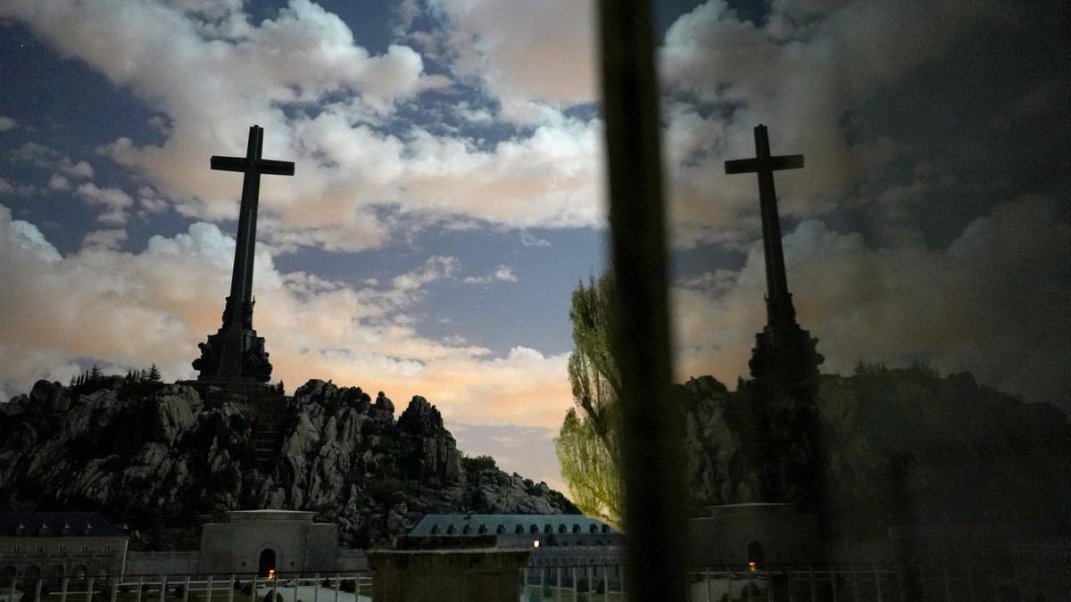 Monumento franquista del Valle de los Caídos, en la sierra de Madrid.