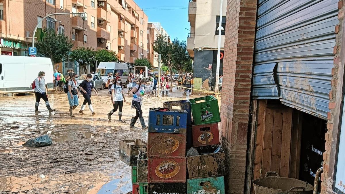 Establecimiento afectado por la dana