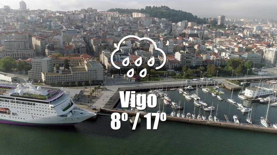 El tiempo en Vigo: previsión meteorológica para hoy, martes 22 de abril
