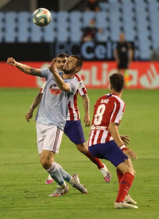 Las imágenes del Celta - Atlético