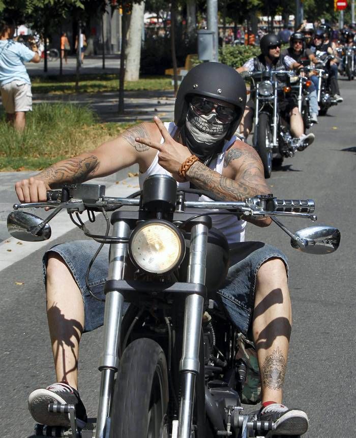Fotogalería: Desfile de motos de Harley Davidson en Barcelona