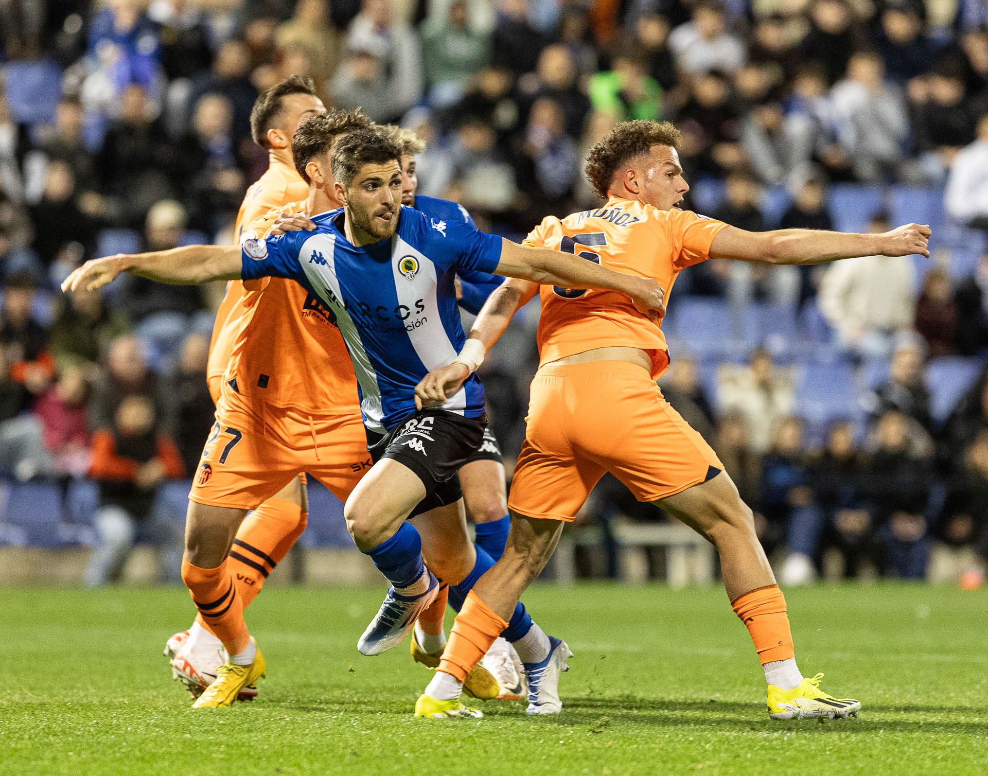 El Hércules no consigue la victoria frente al Valencia Mestalla