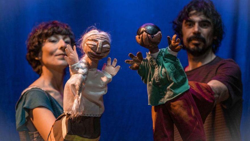 Una imagen del espectáculo “O peirao” de Diáspora Teatro. | // MDP