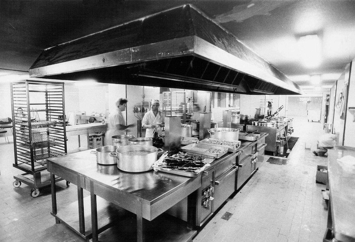 La cuina de l'hospital