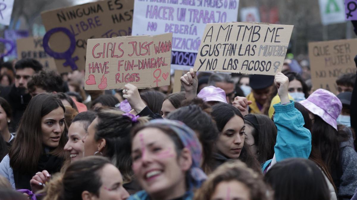 El feminismo espera volver a teñir de morado las calles, como antes de la pandemia.
