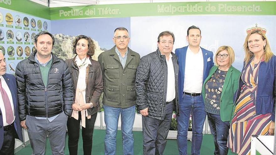 Malpartida promociona en FIO las especies de su dehesa boyal