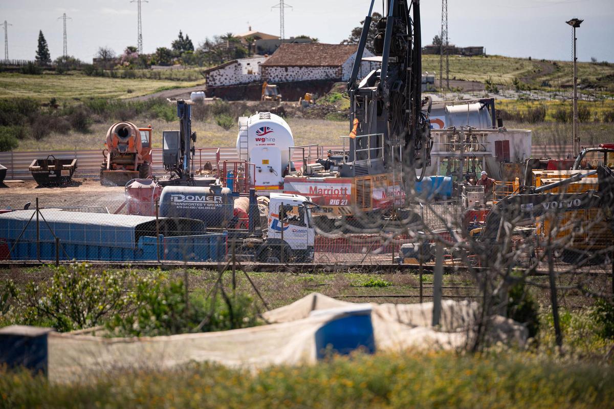 Sondeos de geotermia en Vilaflor