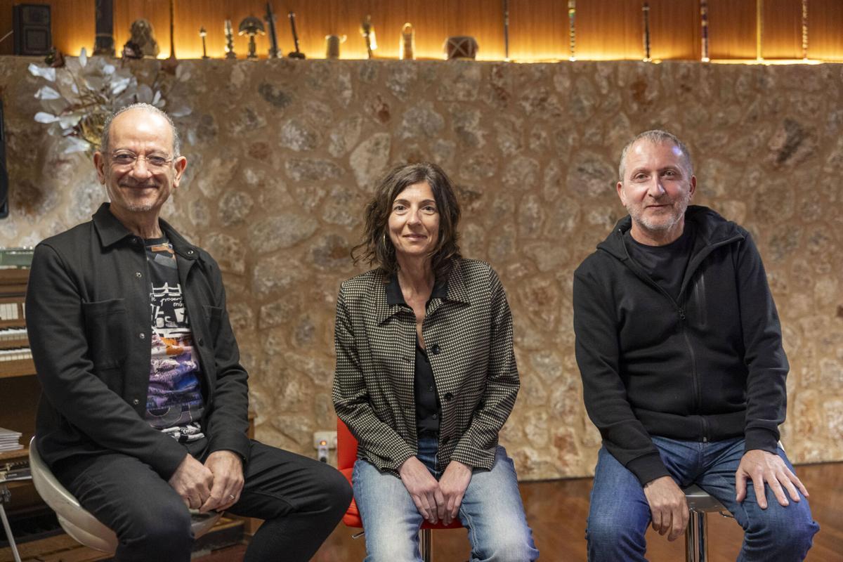 Presentación del disco de Miquel Brunet, Guillem Simó y Caterina Bibiloni.