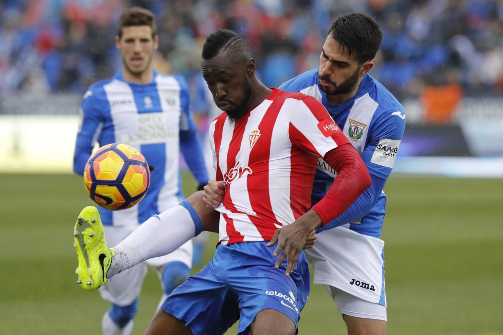 Leganés - Sporting, en imágenes