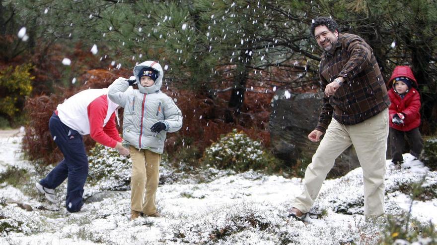 La última nevada en Vigo: 15 años de la última vez que la ciudad se cubrió de blanco