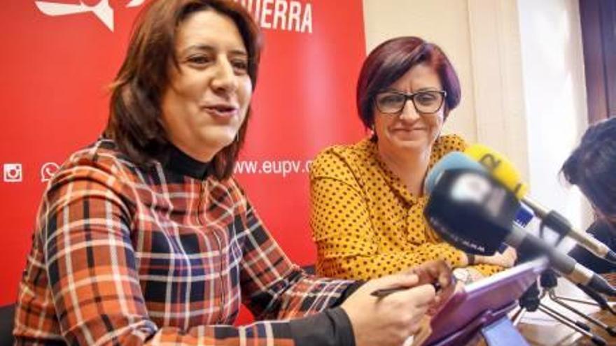 Blanes descarta volver a encabezar la lista de Guanyar tras ser elegida candidata autonómica de EU