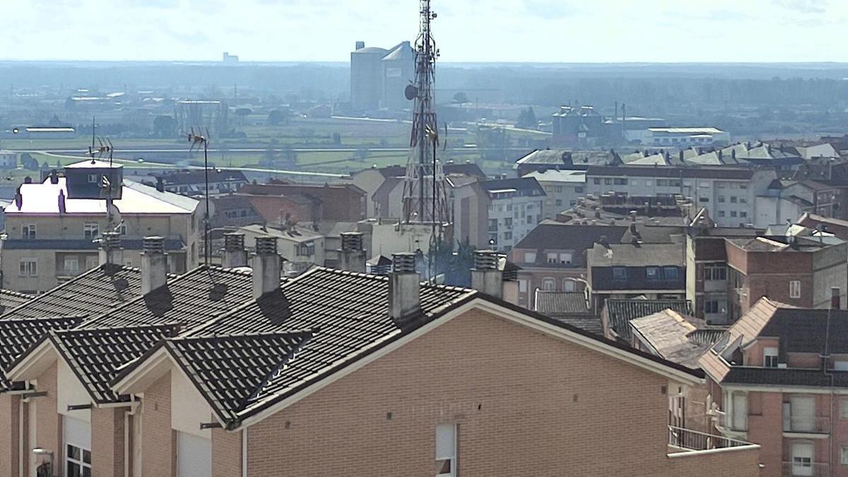 Casco urbano de Benavente.