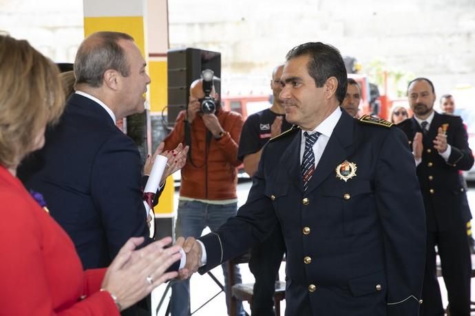 08.03.19. Las Palmas de Gran Canaria. Acto de entrega de Honores y Distinciones Bomberos de Las Palmas de GC. Foto Quique Curbelo