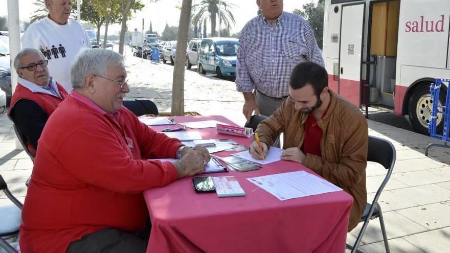 Can Valero donará sangre hoy