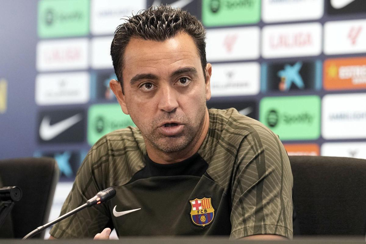 Rueda de prensa de Xavi Hernández