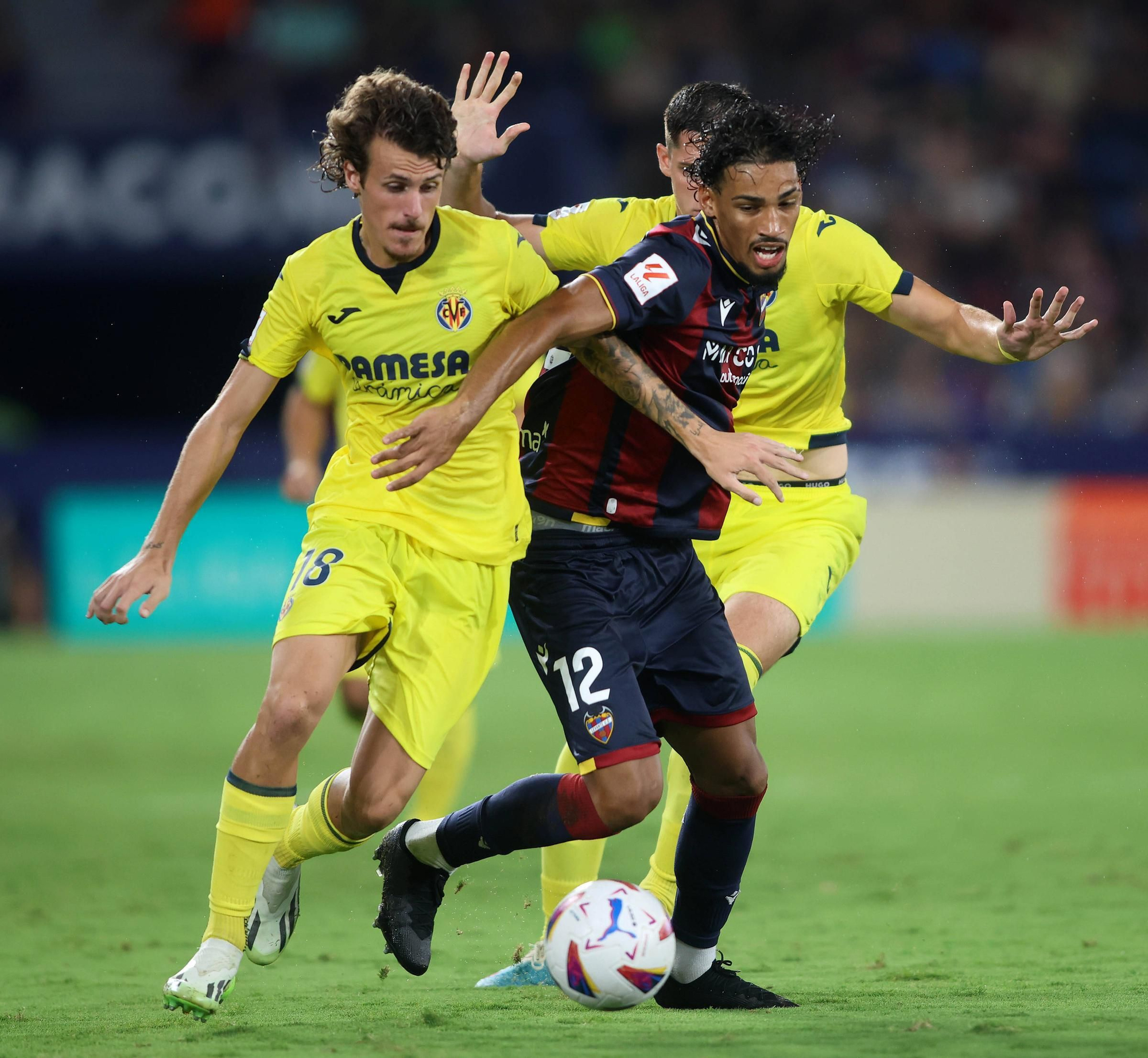 El Levante UD - Villarreal B en imágenes