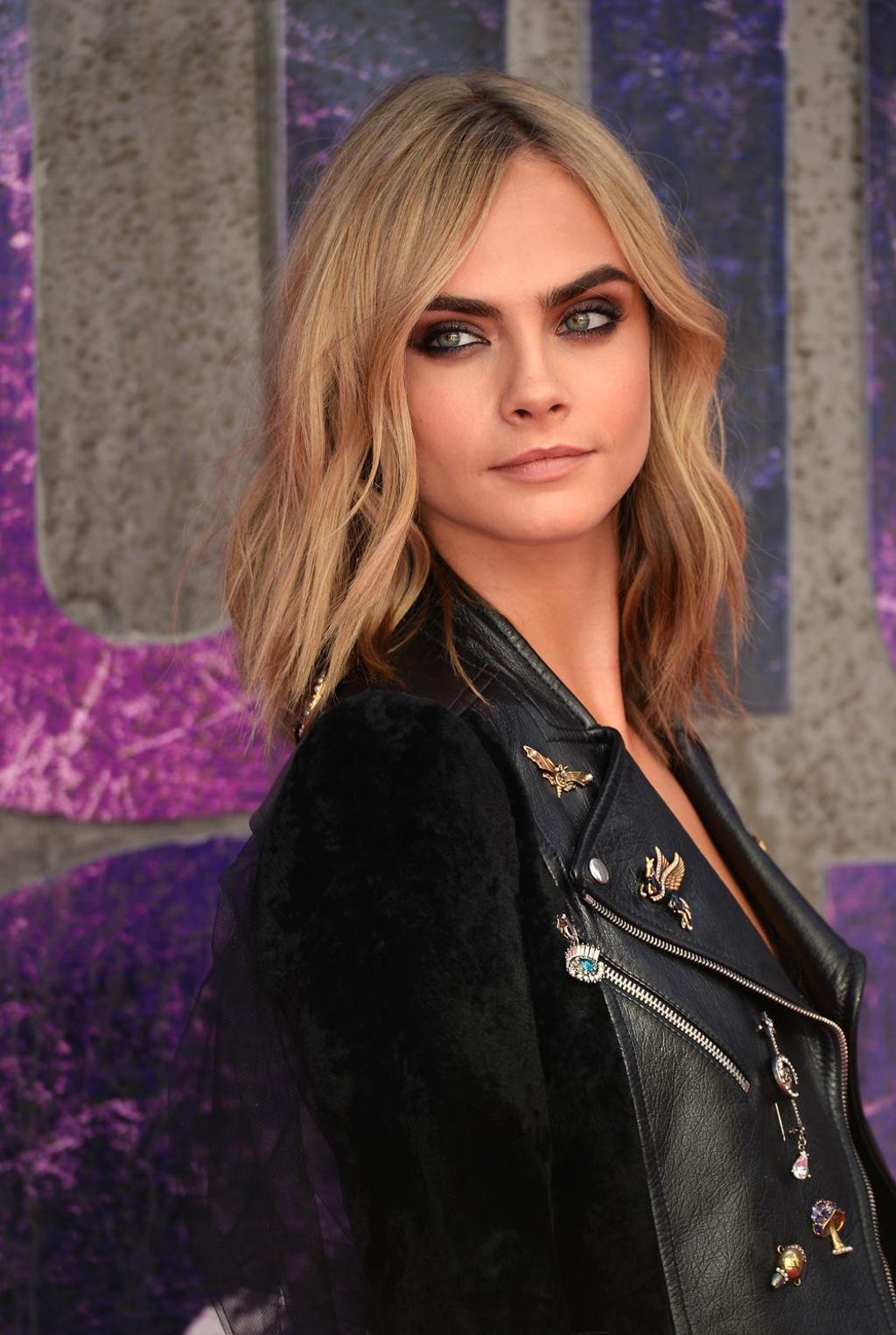 Cara Delevingne en el estreno de 'Escuadrón Suicida'