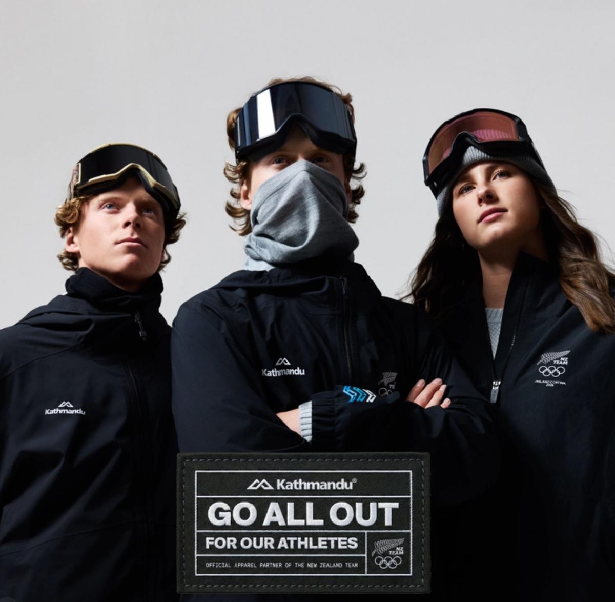 El equipo de neozelandés será el que más destaque en la nieve por su 'total black'.